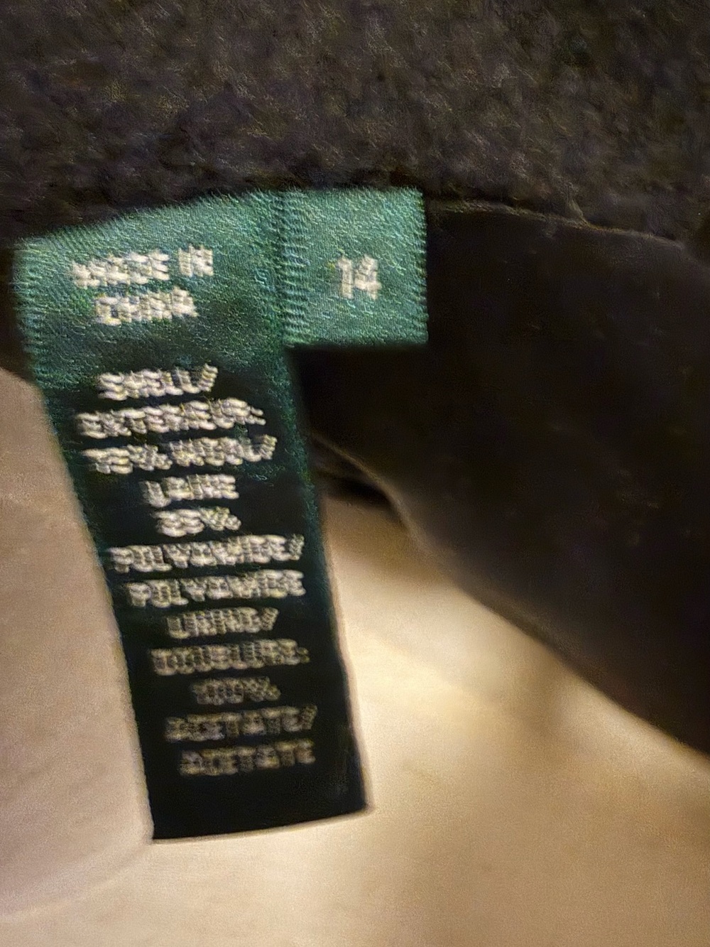 Classic Black Double-Breasted Women's Ralph Lauren Blazer - Picture 5 of 9